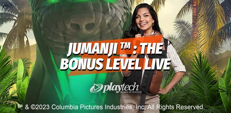 Jumanji: The Bonus Level Live in LiveCasino_GameShows