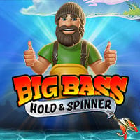 Big Bass - Hold and Spinner in fish